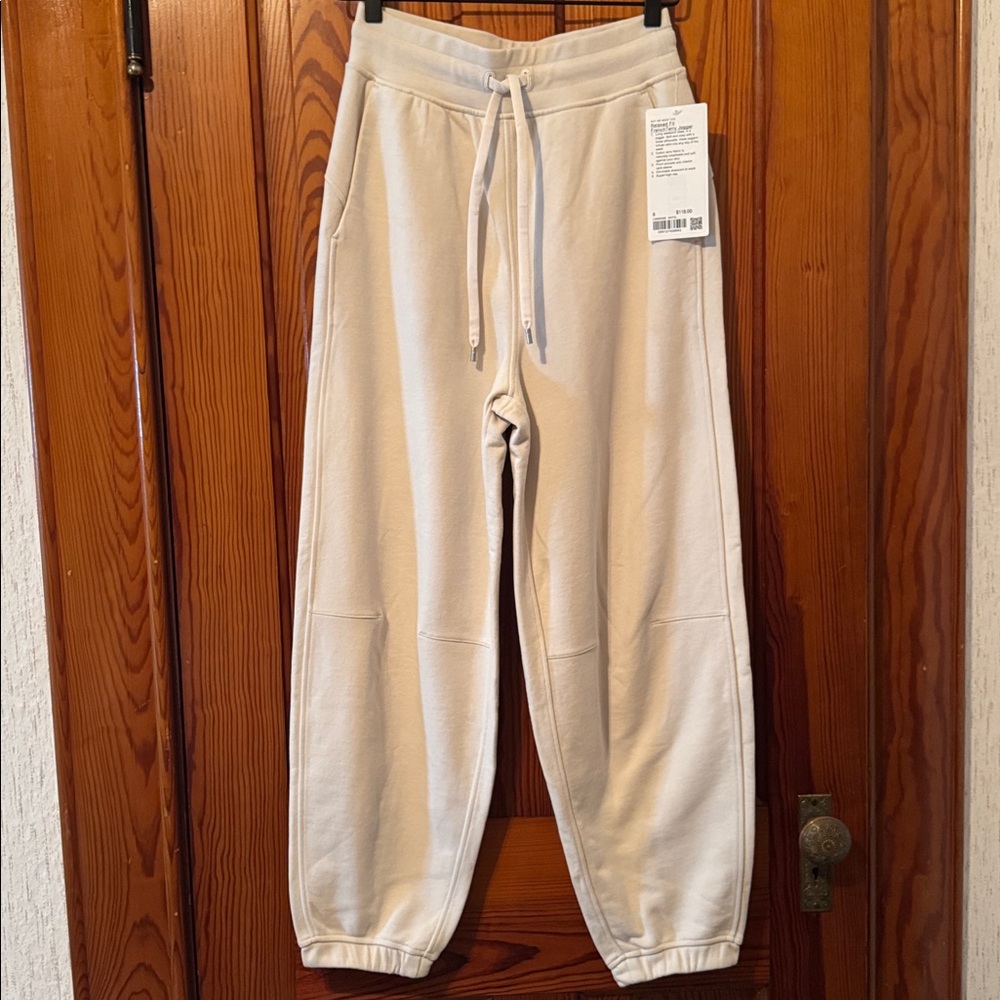 lululemon White Opal Joggers Size 6 - Picture 5 of 16